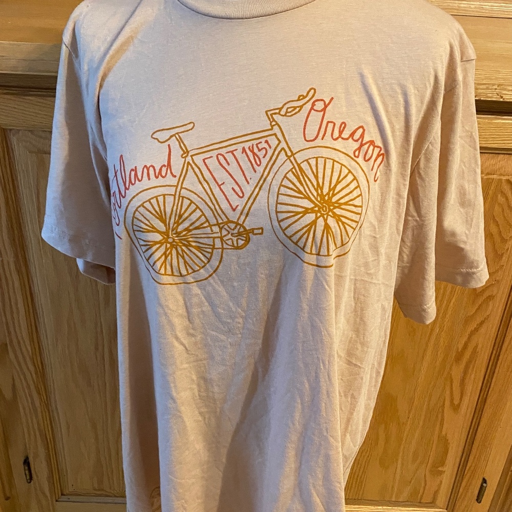 NWT Women's Canvas XL Genuine Portland Articles Crew Neck Short Sleeve Casual